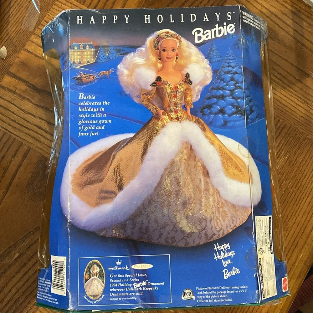 Mattel 1994 Happy Holidays special edition Barbie Vintage